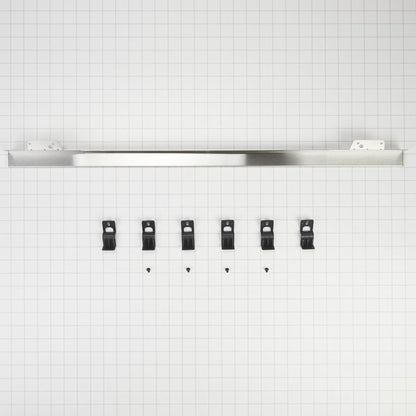 Kitchenaid W10837579 Built-In Range Flush Installation Trim Kit, Stainless Steel, fits JJW3430DS, JJW3430DP, JJW3830DS, and JJW3830DP