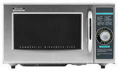 Sharp R21LCFS Medium-Duty Commercial Microwave Oven With 1000 Watts