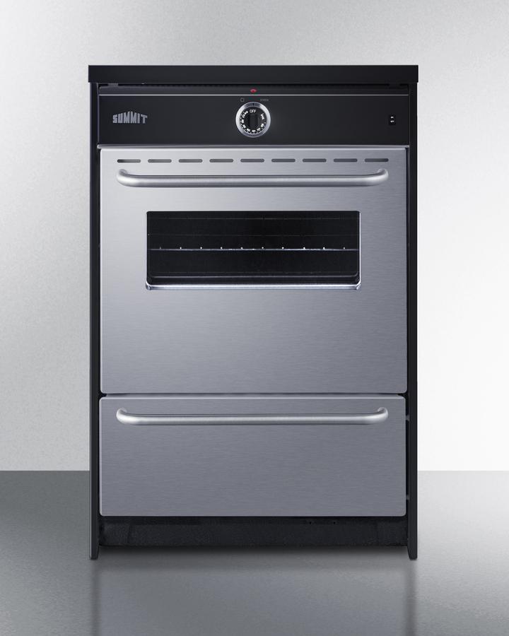 Summit TEM665BW 24" Wide Induction Range