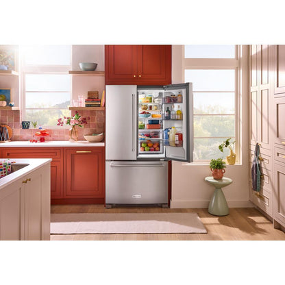 Kitchenaid KRFC136RPS 20 cu. ft. 36-Inch Width Counter-Depth French Door Refrigerator with Interior Dispense