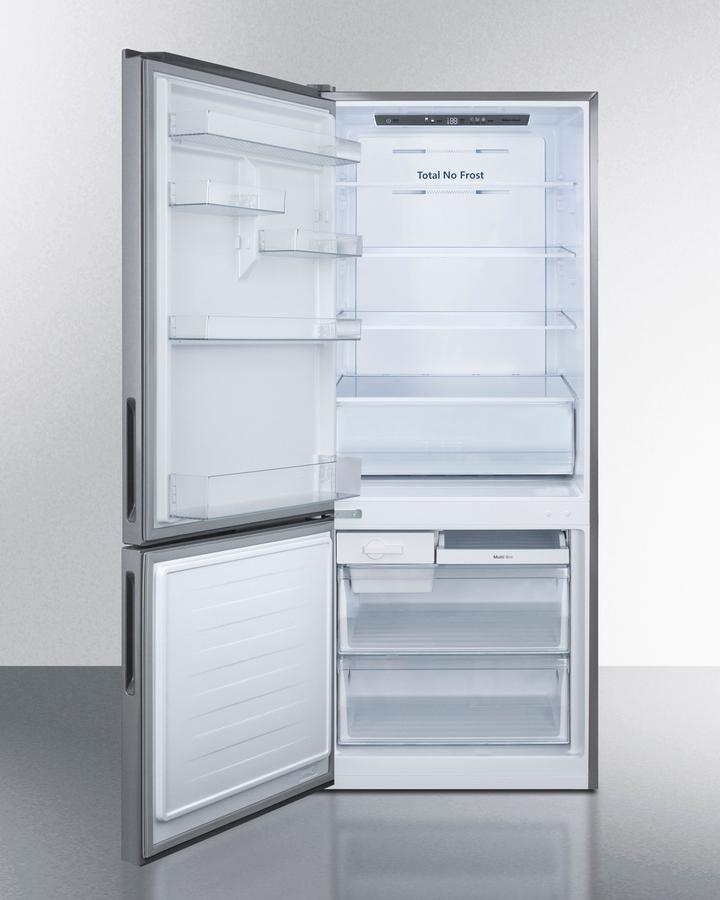 Summit FFBF279SSXLHD 28" Wide Bottom Freezer Refrigerator