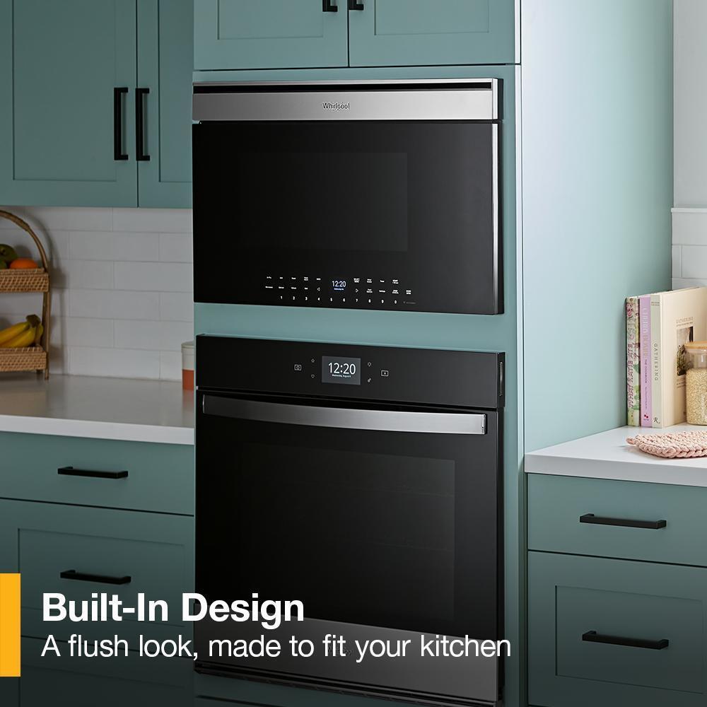 Whirlpool WMBT7030SZ 30-inch Built-In Smart Multifunctional Microwave Oven with Air Fry - 1,000 watts