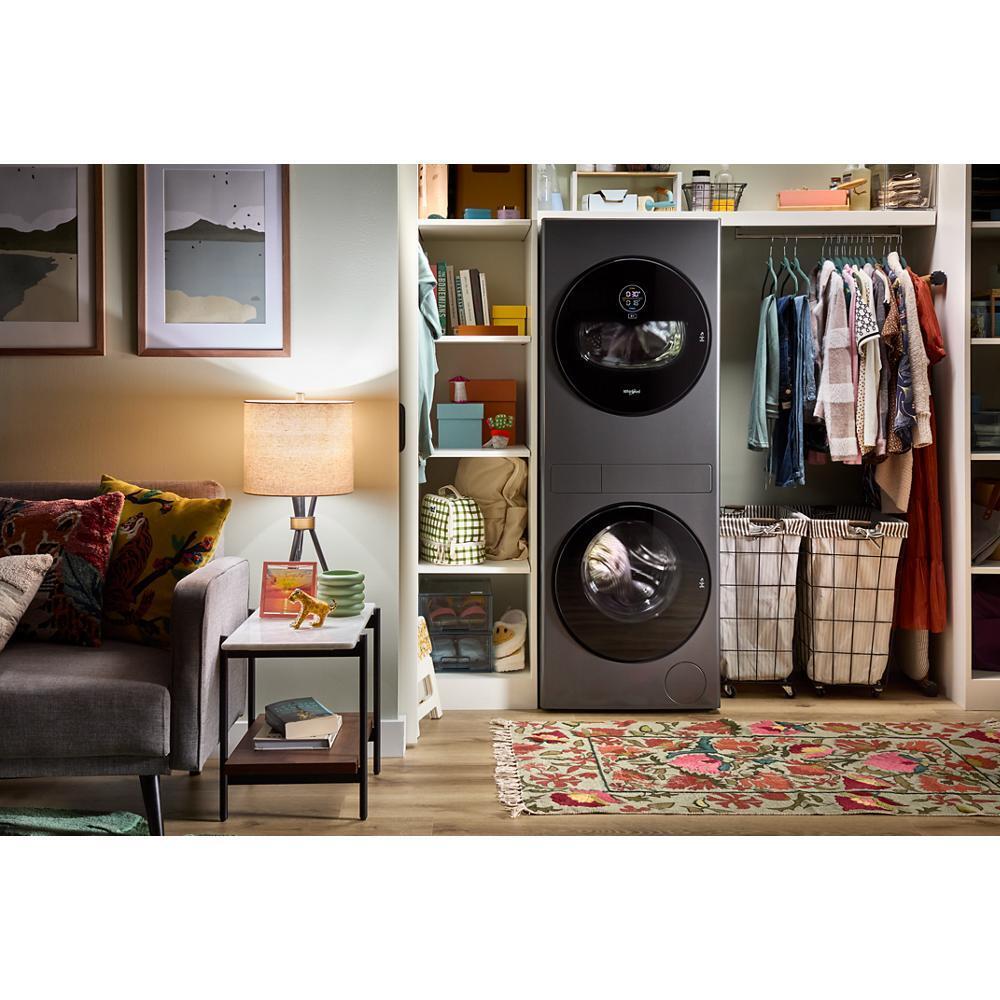 Whirlpool WFH5424SJ Compact ENERGY STAR® Ventless Heat Pump Laundry Tower with 2.7-cu ft Washer and Electric 4.3-cu ft Dryer