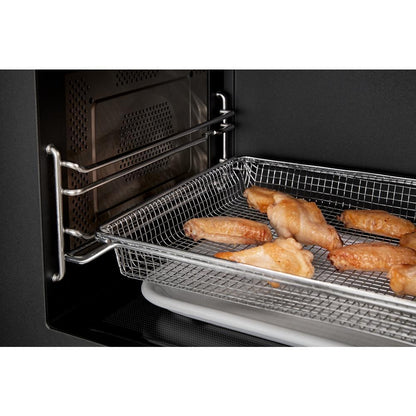Whirlpool WMMF7330RB Air Fry Over- the-Range Oven with Flush Built-in Design