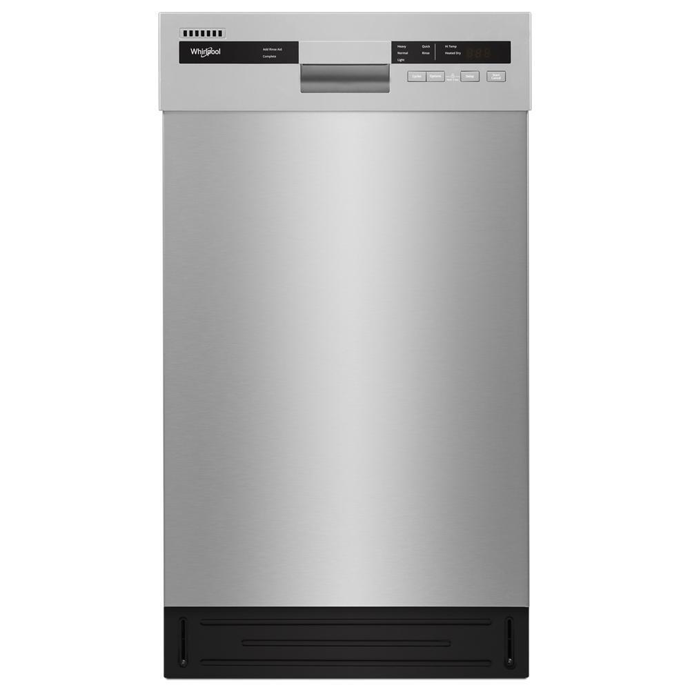 Whirlpool Small-Space Compact Dishwasher with Stainless Steel Tub