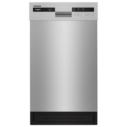 Whirlpool WDPS5118PM Small-Space Compact Dishwasher with Stainless Steel Tub