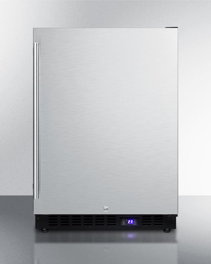Summit 24" Wide Built-in All-freezer With Icemaker