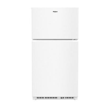 WRTX3021TW Whirlpool® 32.8-inch Wide Top Freezer Refrigerator with Total Coverage Cooling- 21.3 Cu. Ft.