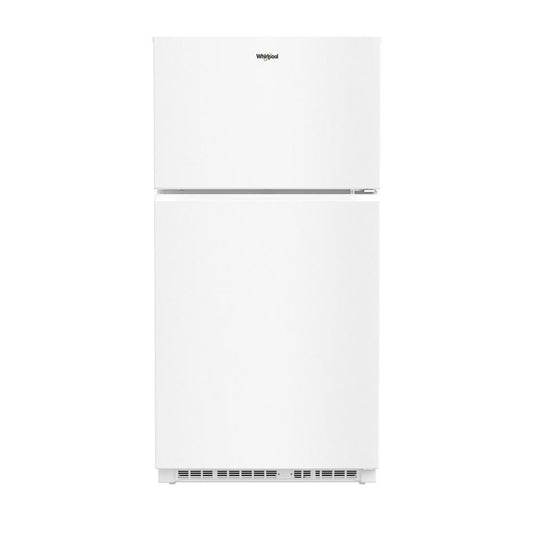 WRTX3021TW Whirlpool® 32.8-inch Wide Top Freezer Refrigerator with Total Coverage Cooling- 21.3 Cu. Ft.