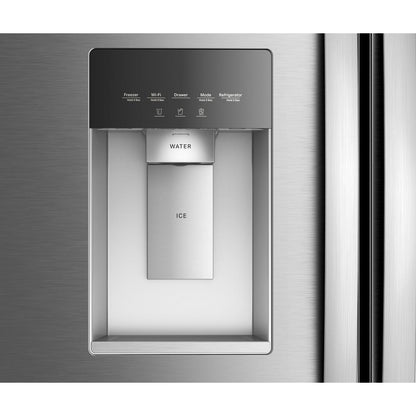 Whirlpool WRFC7036RV 36-inch Wide True Counter Depth 3-Door French Door Refrigerator - 23.4 cu. ft.