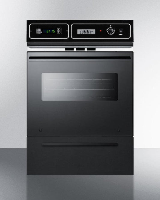 Summit TTM7212KW 24" Wide Gas Wall Oven