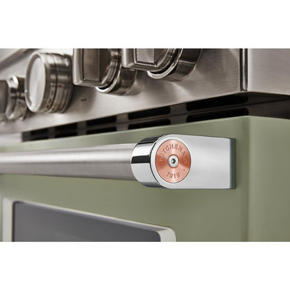 Maytag W11368841CF KitchenAid Commercial-Style Range Handle Medallion Kit - Copper (Includes Two Medallions, Screws, and One 1/8-IN Hex Wrench)