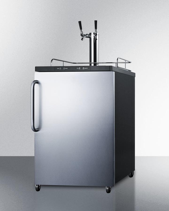 Summit SBC635MSSTBTWIN 24" Wide Kegerator