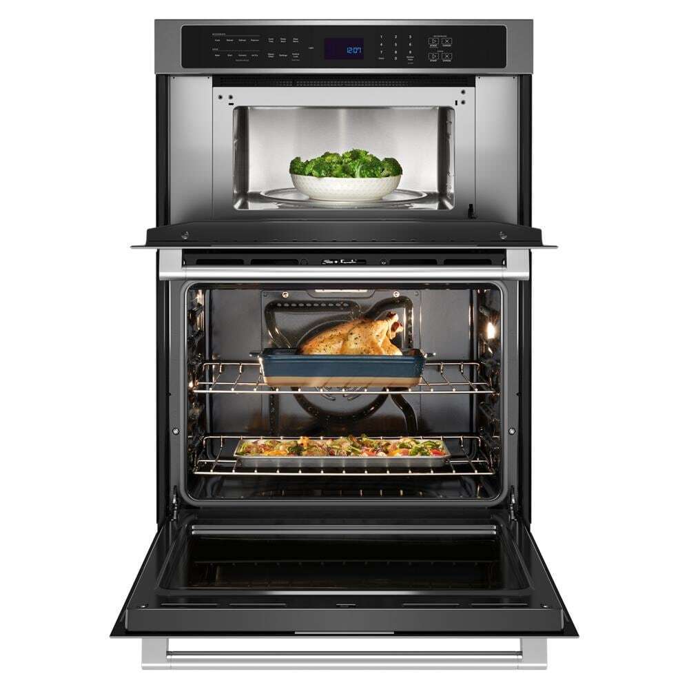 Maytag MOEC4030TZ 30-Inch Wide Wall Oven Microwave Combo with EvenAir™ True Convection System - 6.4 Cu. Ft.