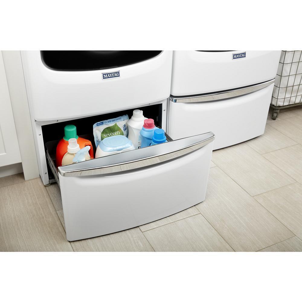 Maytag XHPC155XW 15.5" Pedestal for Front Load Washer and Dryer with Storage