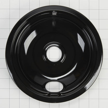 Whirlpool W10288051 Range Electric/Cooktop 4-Pack Round Drip Bowls (Two 6-IN and Two 8-IN) - Black for Non-Hinged, 2-Wire Plug Cooking Elements