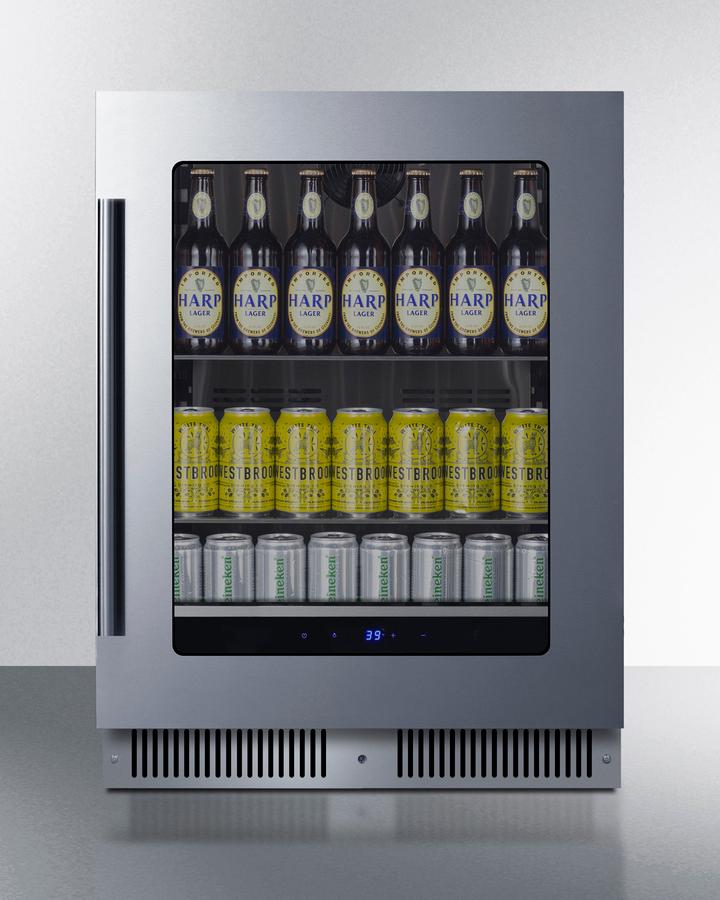 Summit SDHG2443LHD 24" Wide Built-in Beverage Center