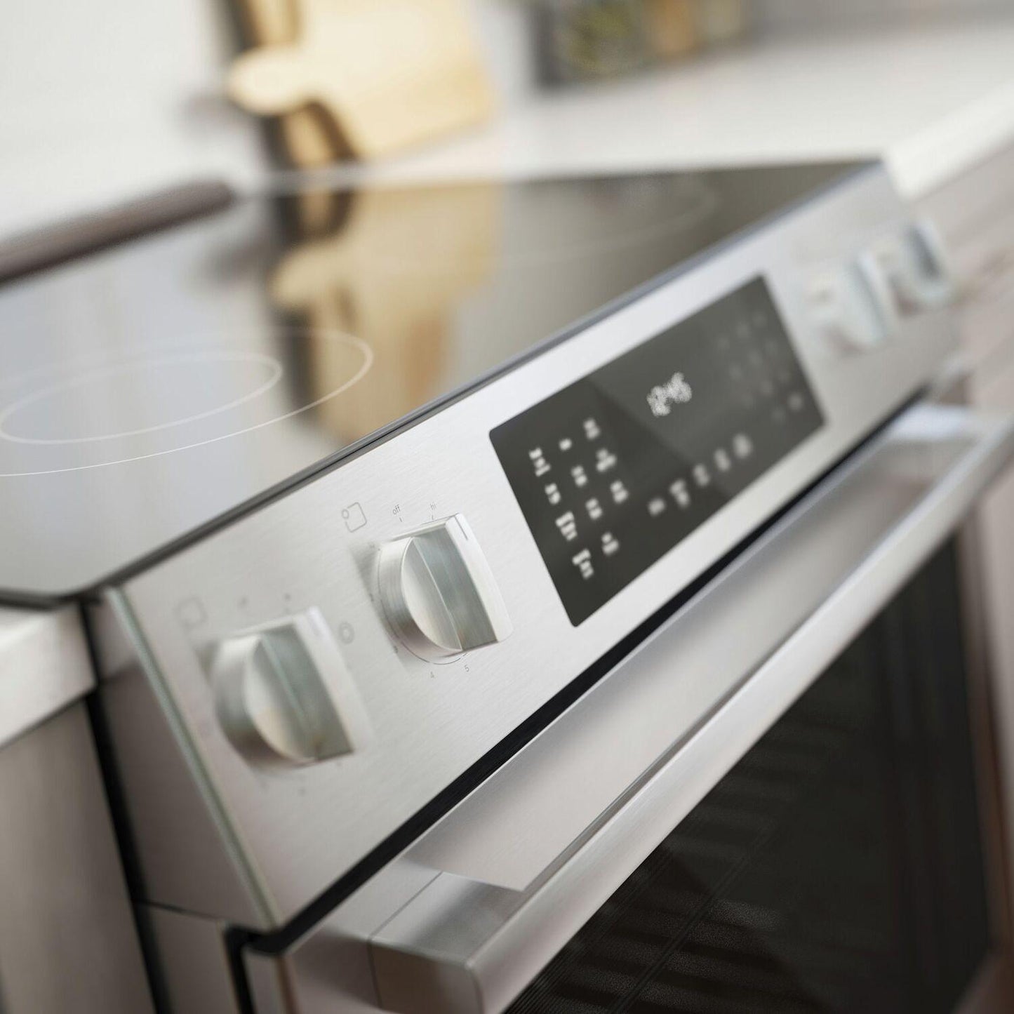 Bosch HEI8056U 800 Series, Electric slide-in range, 30'', Stainless steel