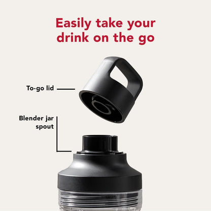 KSBR256BM KitchenAid Go® Cordless Personal Blender - battery included