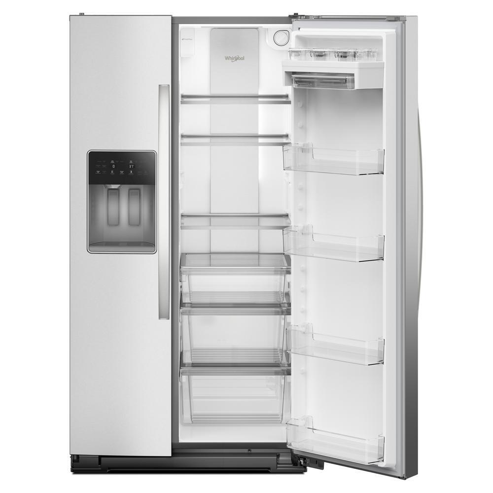 Whirlpool WRSC6536RZ 36-inch Counter Depth Side-by-Side Refrigerator with Prep & Store Bins