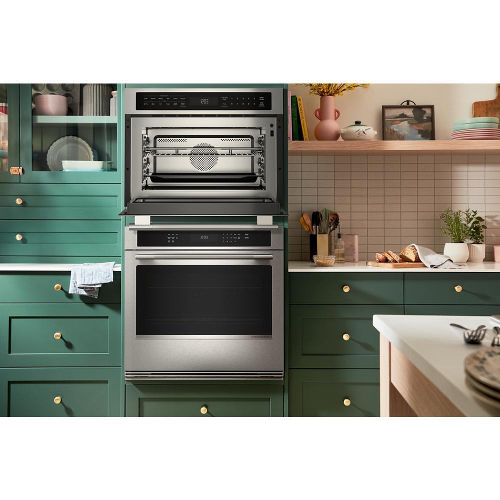 Kitchenaid KMBS724SPS 24" Built-In More-In-One Convection Microwave Speed Oven with Air Fry Mode