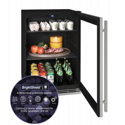 U-Line UHRE124SG01A Hre124 24" Refrigerator With Stainless Frame Finish (115 V/60 Hz)