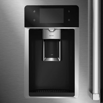 Kitchenaid KRQC736RPS 36" Counter-Depth 19.4 Cu Ft 4-Door Refrigerator with Flexible Temperature Zone in PrintShield™ Finish