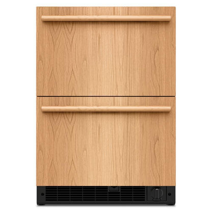 Kitchenaid KUCT524SPA 24" Panel-Ready Undercounter Double-Drawer Refrigerator/Freezer