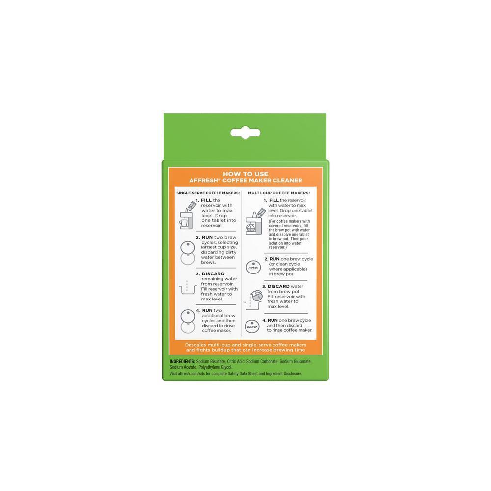 Whirlpool W10355052 Affresh® Coffee Maker Cleaner - 3 Count