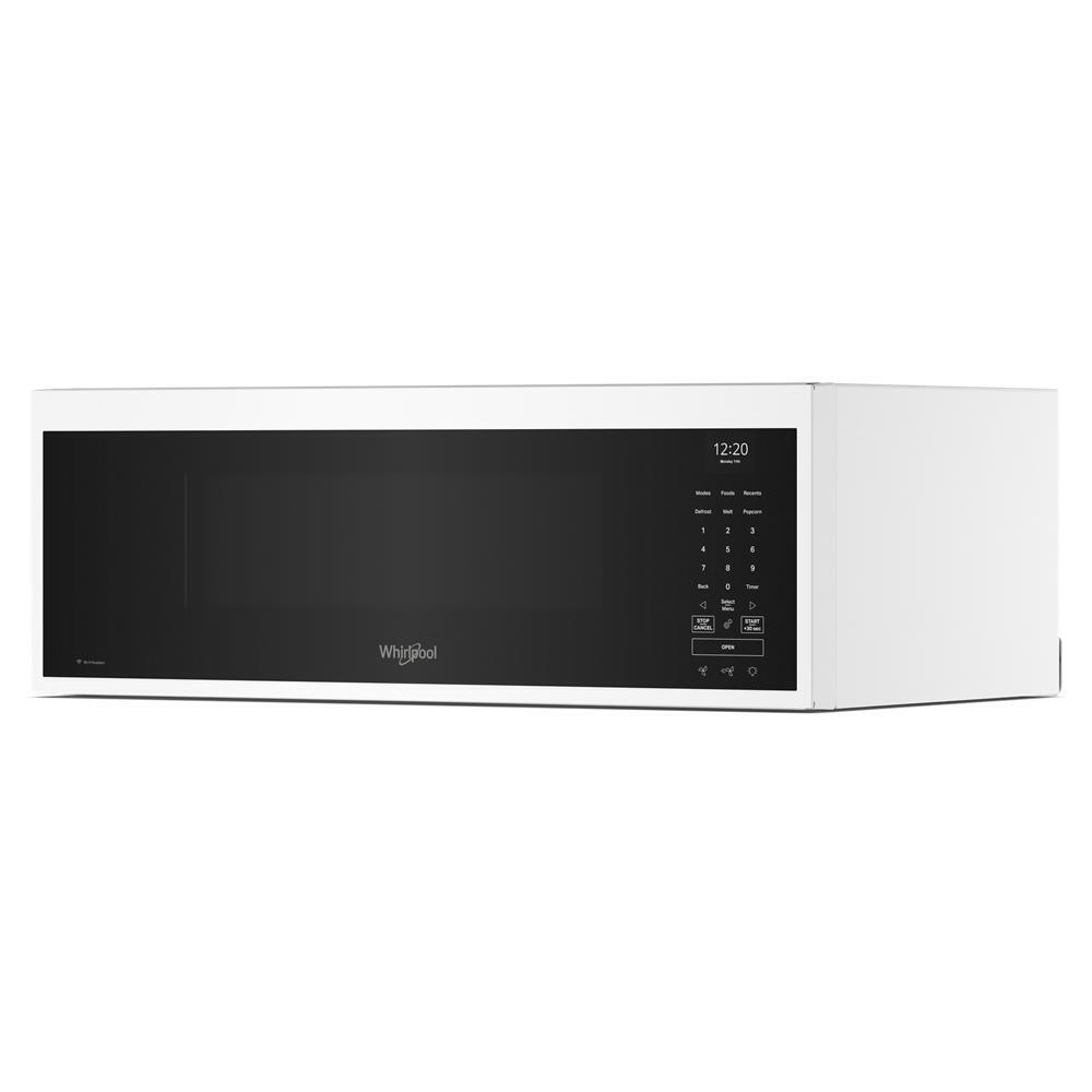 Whirlpool WMML5530RW 1.1 cu. ft. Smart Low Profile Microwave Hood Combination with 450 CRM 4-Speed Venting