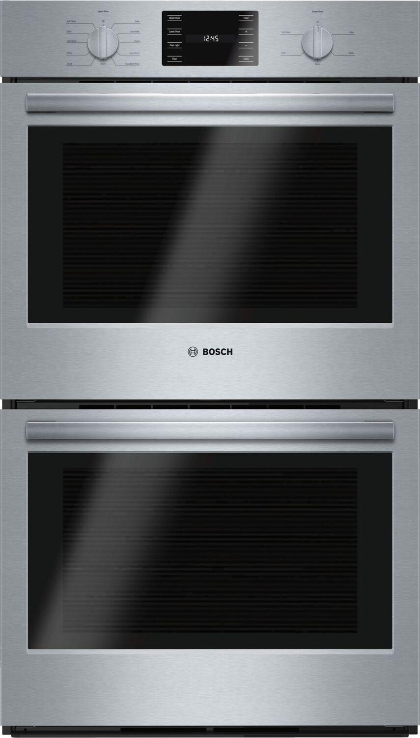 Bosch HBL5651UC 500 Series, 30", Double Wall Oven, SS, EU conv./Thermal, Knob Control