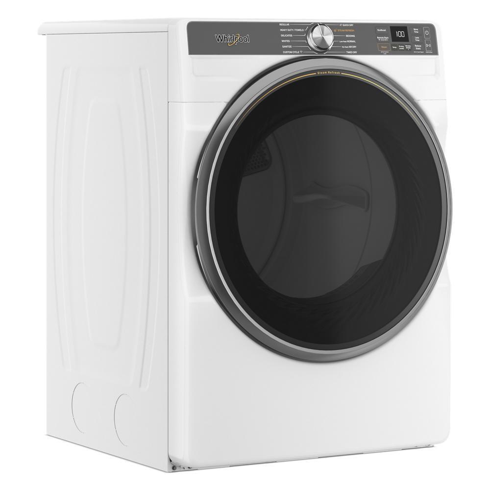 Whirlpool WED6720RW 7.4 cu. ft. Smart Front Load ENERGY STAR® Electric Dryer with Steam Capabilities