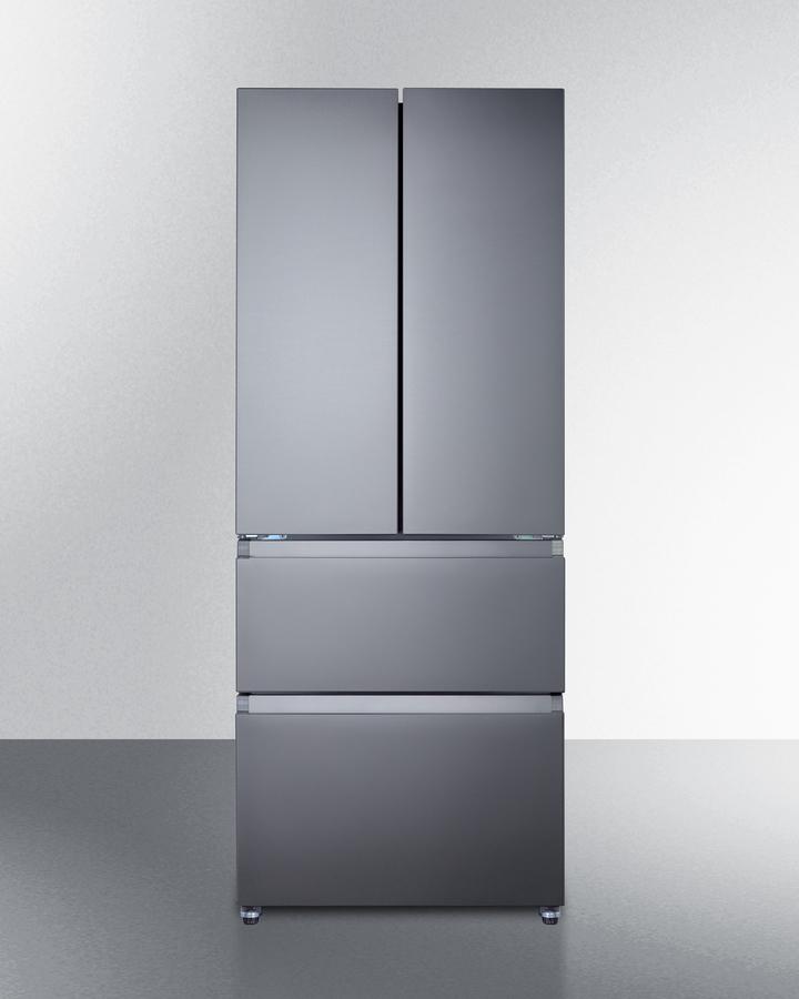 Summit 27.5" Wide French Door Refrigerator-freezer