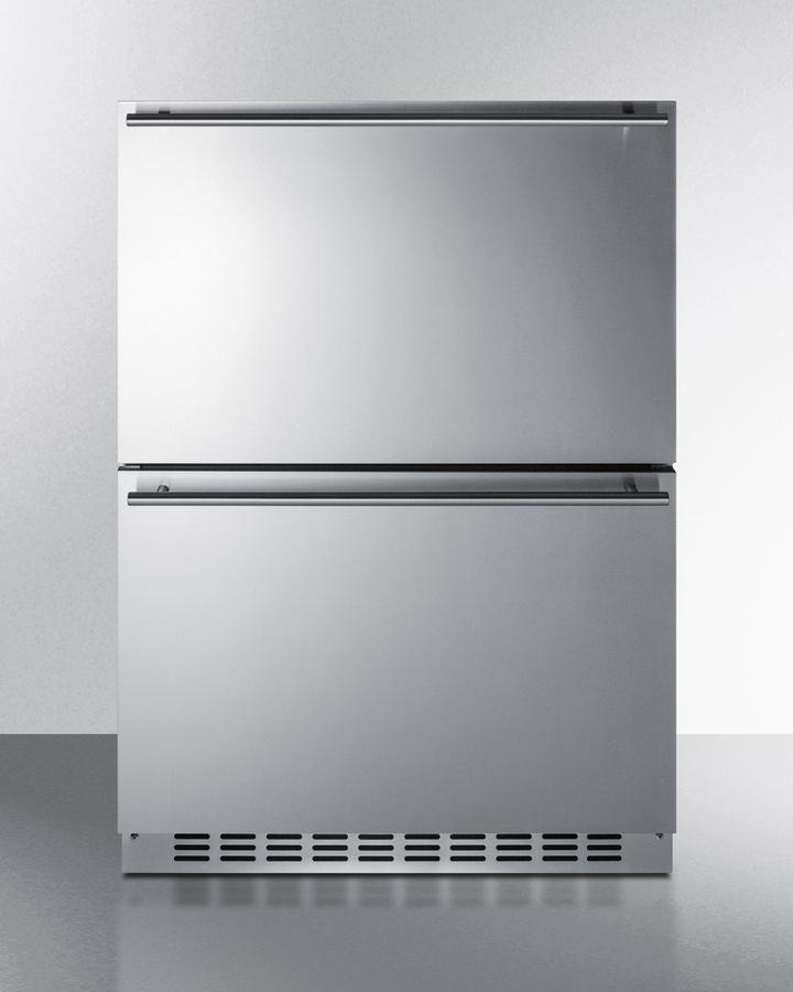 Summit 24" Wide 2-drawer Refrigerator-freezer