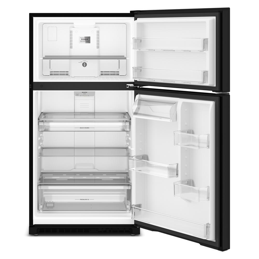 Maytag MRTX5121TB 33-Inch Wide Top-Freezer Refrigerator with Garage Mode-21 Cu. Ft.