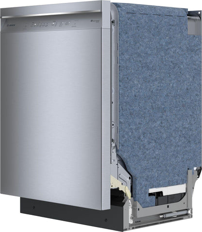 Bosch SHE53C85N 300 Series, built-under dishwasher, 24'', Brushed steel anti-fingerprint