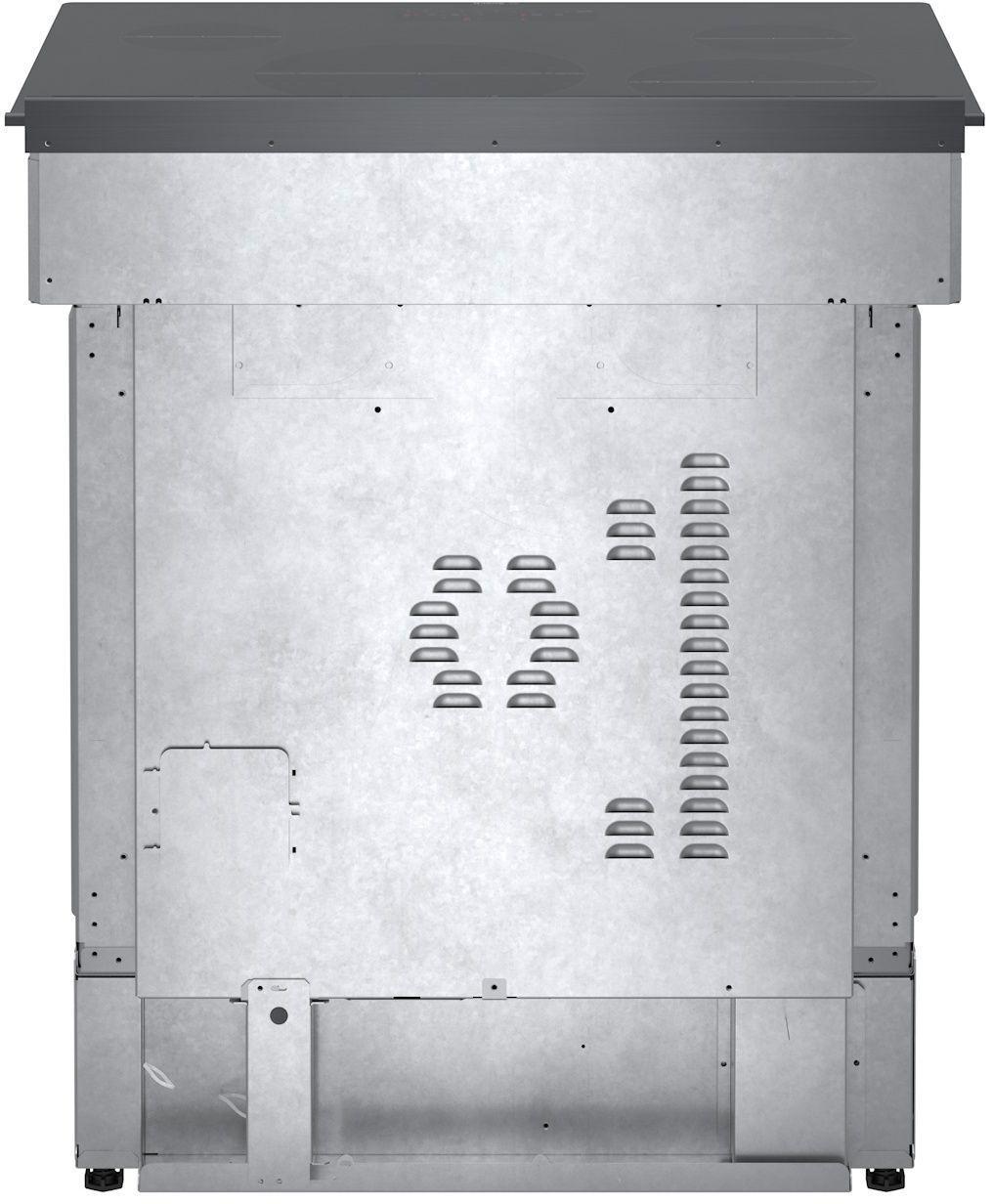 Bosch HII8047U 800 Series Induction Slide-in Range 30" Black Stainless Steel