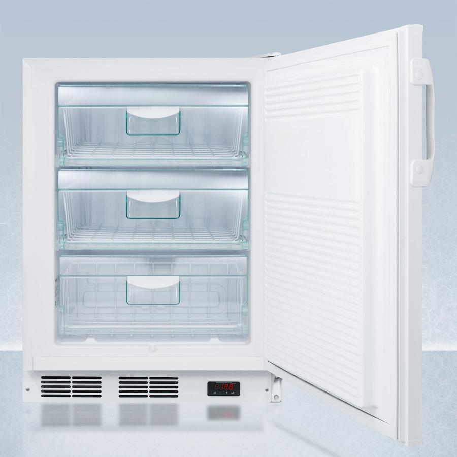 Summit VT65MLBIPLUS2ADA 24" Wide Built-in All-freezer, ADA Compliant