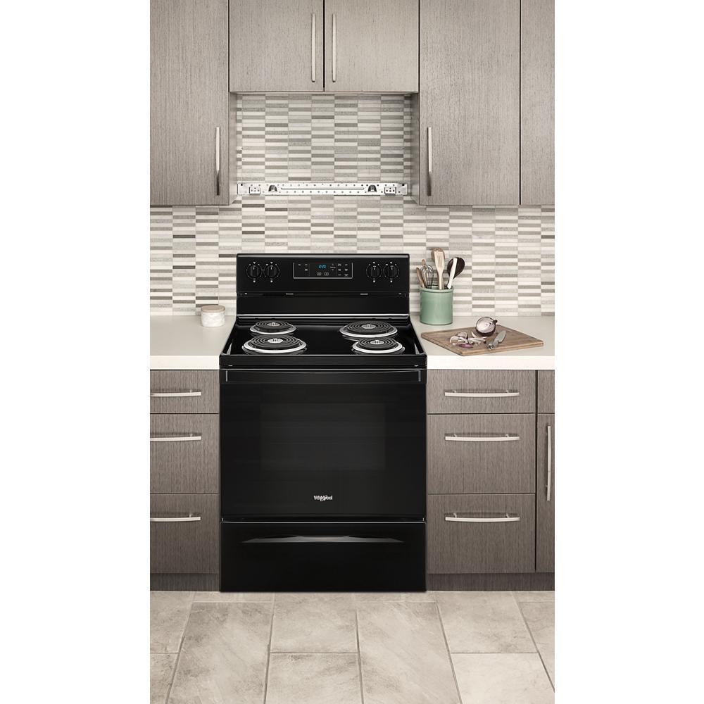 Whirlpool WFC150M0JB 4.8 cu. ft. Electric Range with Keep Warm setting