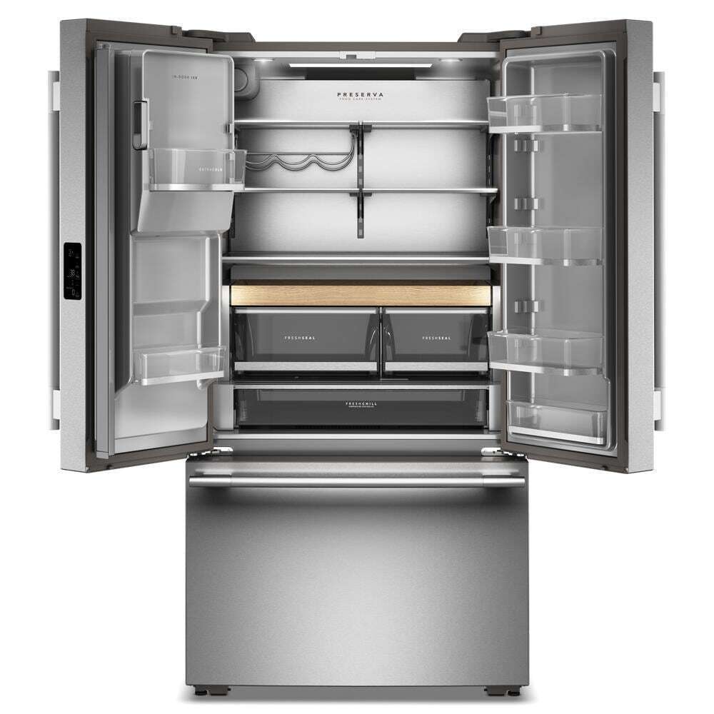 Kitchenaid KRFC536SPS Counter-Depth French Door Refrigerator with Intelligent Auto Fill
