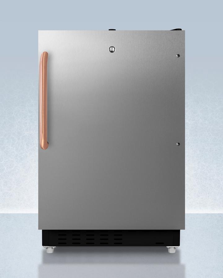 Summit ADA302BRFZSSTBC 21" Wide Built-in Refrigerator-freezer, ADA Compliant
