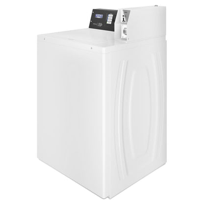 Maytag MAT24PDAGW Commercial Top-Load Washer, Coin Drop Ready