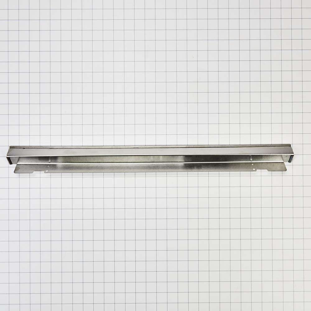 Kitchenaid W10752698 27" Microwave Vent Trim Kit, Stainless Steel, with trim pieces and deflector shield, fits KMBP107ESS
