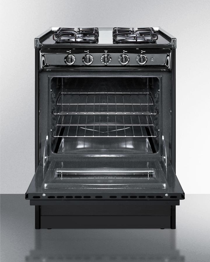 Summit TTM6107CRSW 24" Wide Gas Range