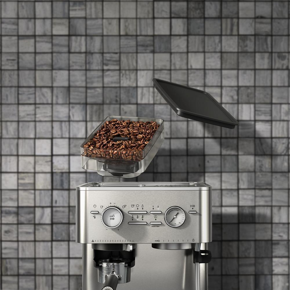 Kitchenaid KES6551SX Semi Automatic Espresso Machine with Burr Grinder