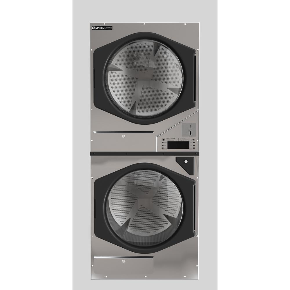 Maytag MLG45PDCWS Commercial Dependable Care® Multi-Load Stack Dryer