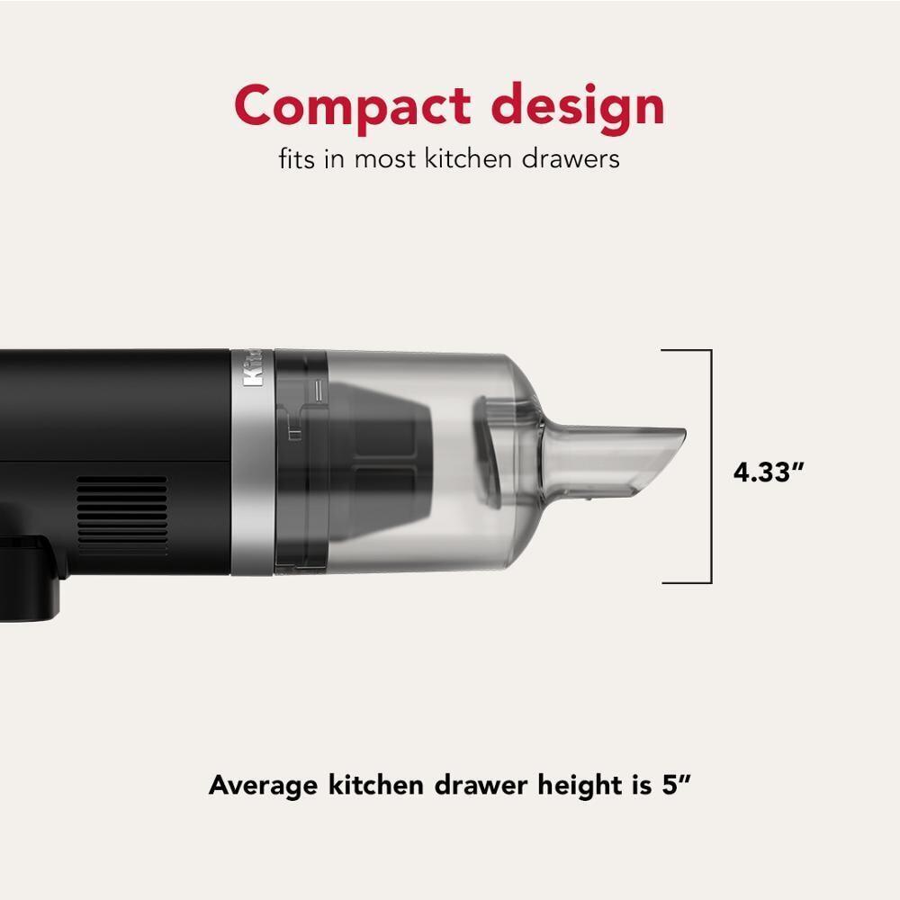 KKVR121BM KitchenAid Go™ Cordless Kitchen Vacuum - battery included