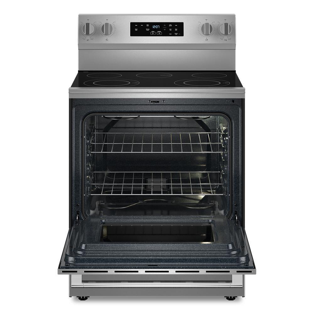 Maytag MFES4030RS 30-Inch Wide Electric Range With Steam Clean - 5.3 cu. ft.