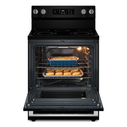 Maytag MFES4030RB 30-Inch Wide Electric Range With Steam Clean - 5.3 cu. ft.