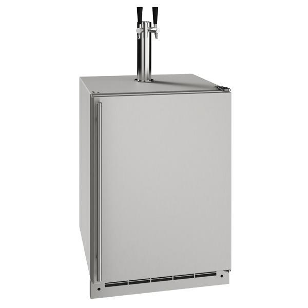 U-Line UOKR124SS01A Okr124 24" Keg Refrigerator With Stainless Solid Finish (115 V/60 Hz)